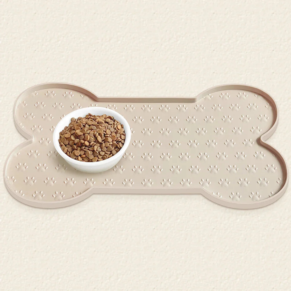 Rutschfeste Silikon-Futtermatte für Hunde und Katzen – wasserdicht