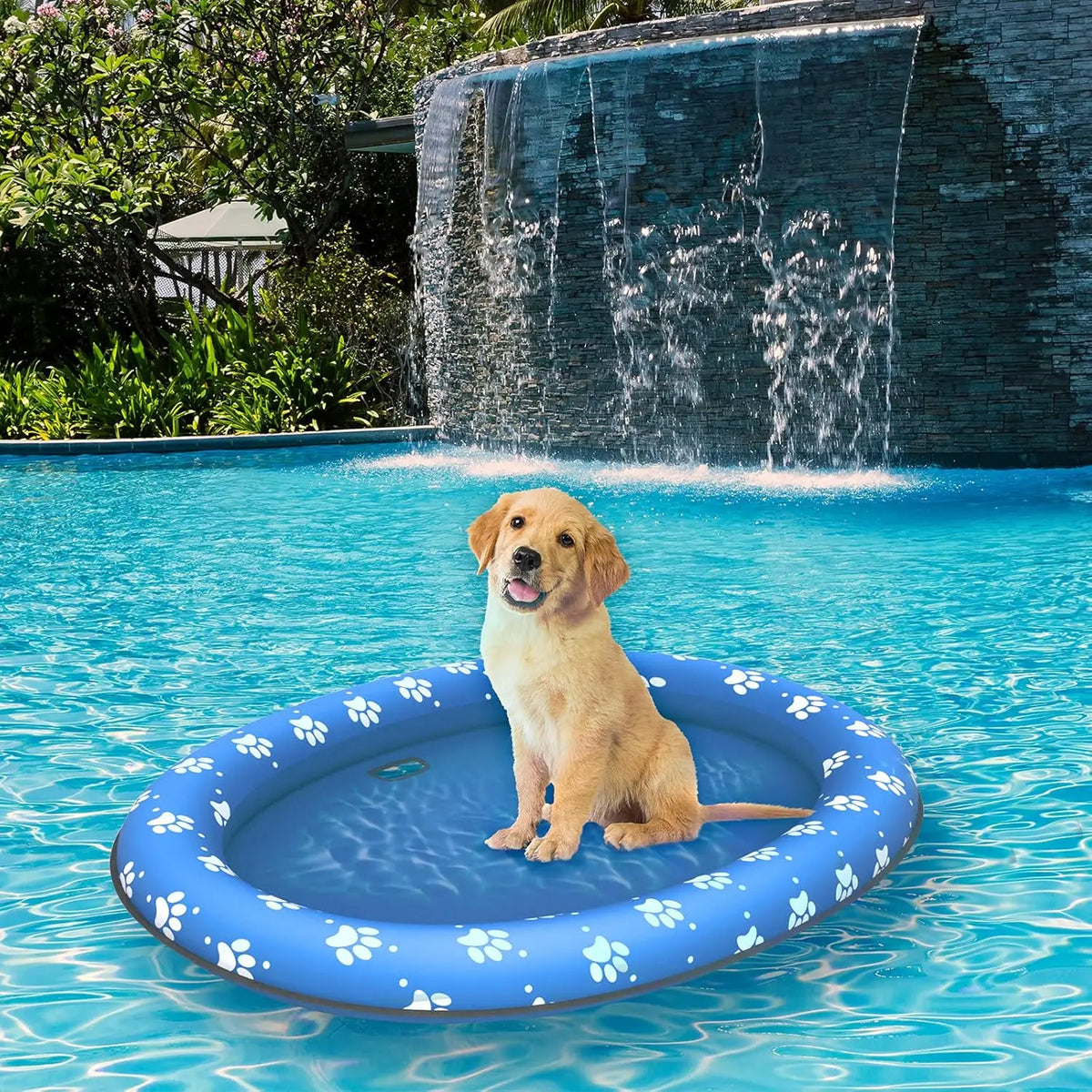 HYDROPAWS Aufblasbares Hundefloß