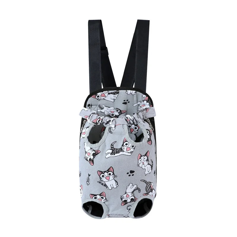 Erweiterbarer Reiserucksack für Katzen – Atmungsaktives Nylon