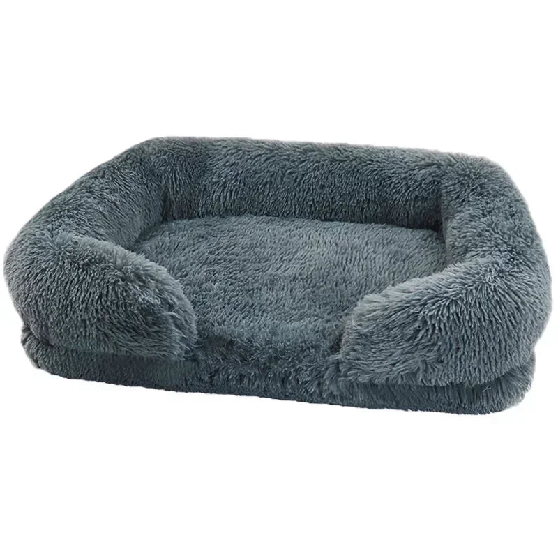 SNOOZY NEST – Luxuriöses Winter-Hundebett | Groß, waschbar & superweich