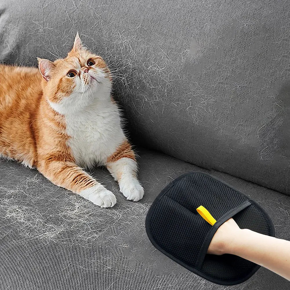 FURMAGIC Pflegehandschuhe ohne Fusselbildung