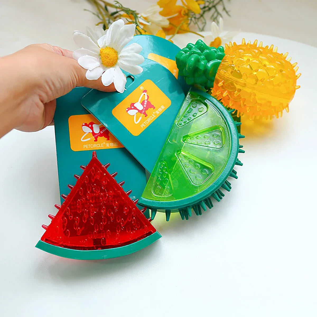 CoolFruit Beißring mit Wasserfüllung