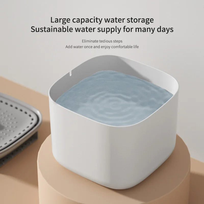 Kattenfontein 3L Stil BPA-frei – mit 4-Liter-Filtersystem