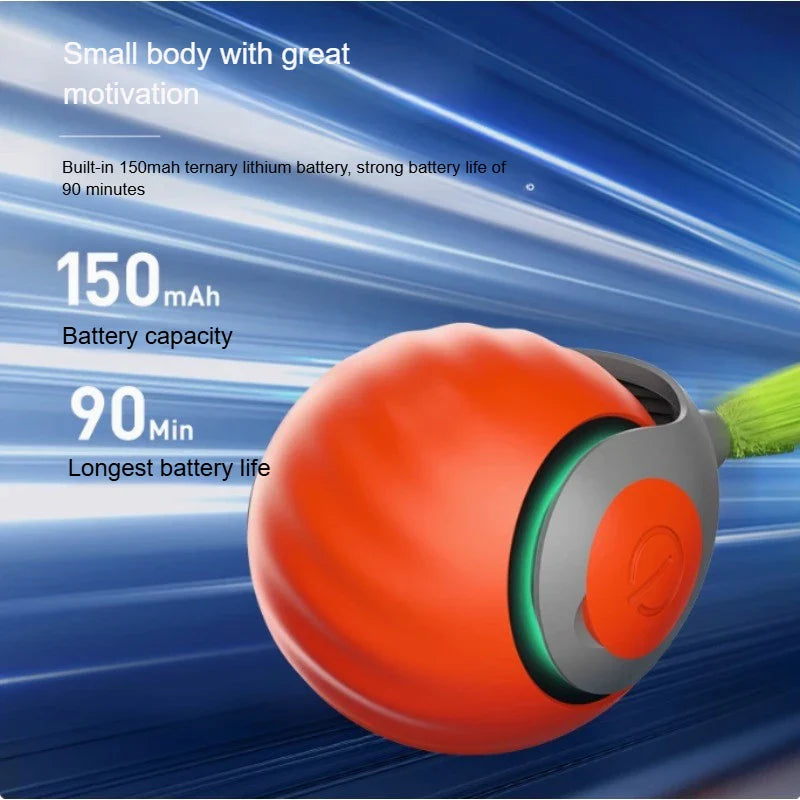 Interaktiver Katzenball mit Neptail – USB-wiederaufladbares Silikonspielzeug