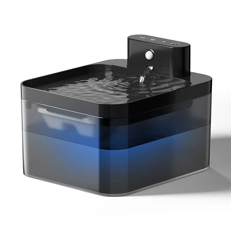 Kabelloser Katzenbrunnen 2,2 l – Leise & Wiederaufladbar mit Sensor