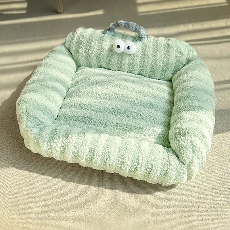 Winter-Hundenest – Weiches, waschbares Bett für kleine Hunde