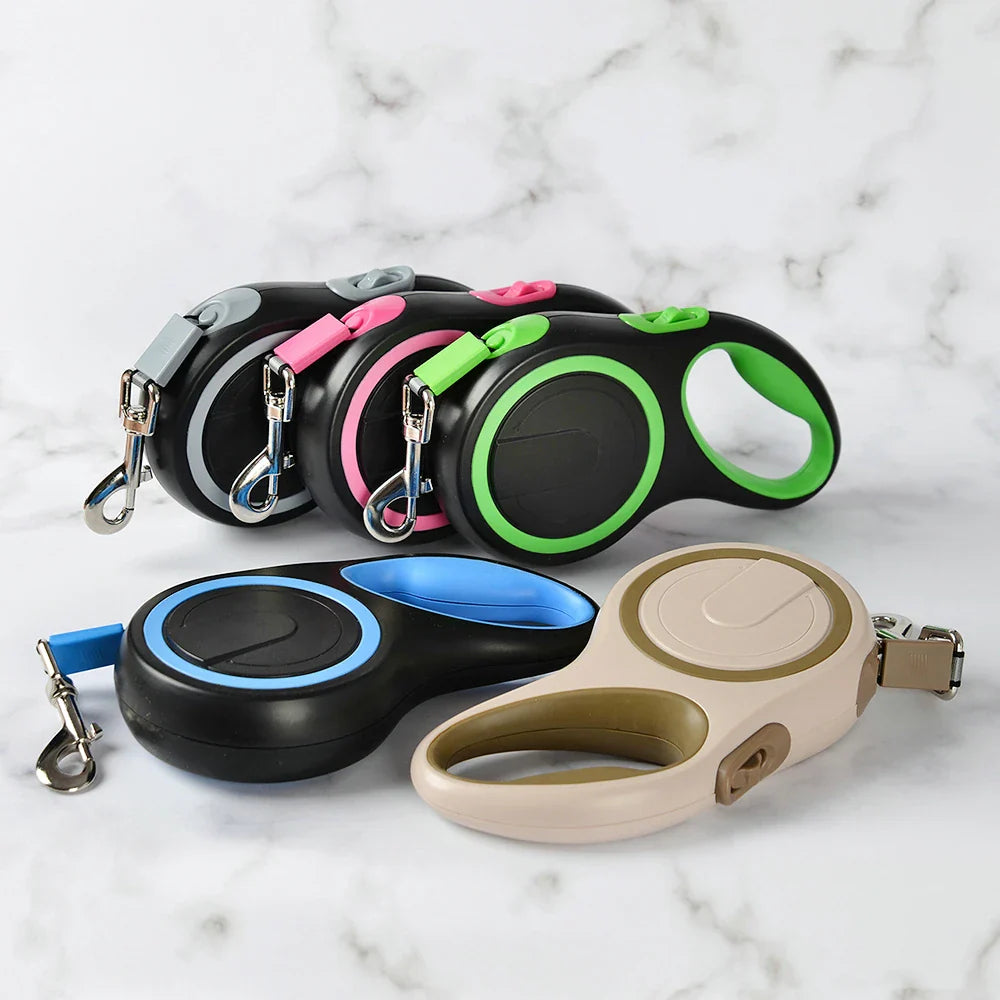PowerLead – Automatische, ausziehbare Hundeleine 5 m/8 m für große Hunde