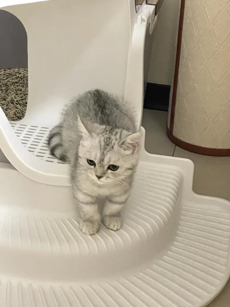 FazziKat Deluxe Katzentoilet mit Korridor-Design