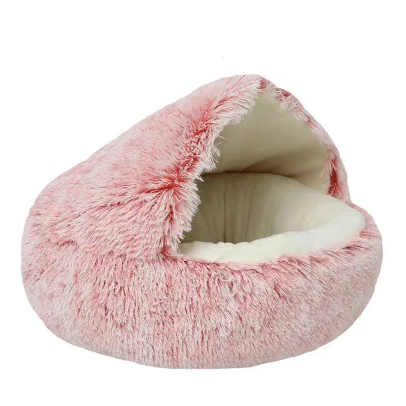 Plüschkatzenmann Ø40 cm – Weiches, warmes Bett für Kat von Kleine Hunde