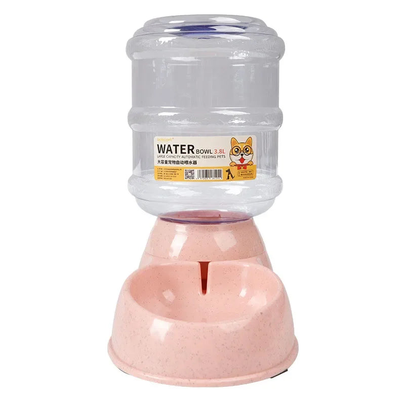 SmartHydra Automatischer Futter- und Wasserspender für Haustiere – 2-in-1 Futter- und Wassernapf mit Wasserflasche