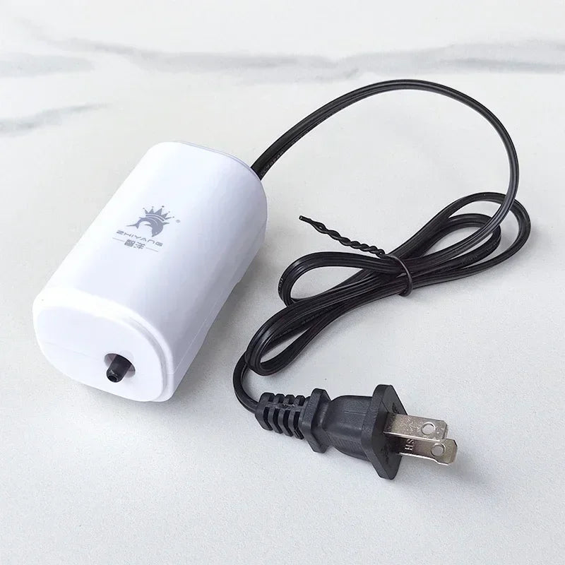 Aquarium-Luftpumpe 3W ultraleise – 3 l/min – Kunststoff – EU-Stecker