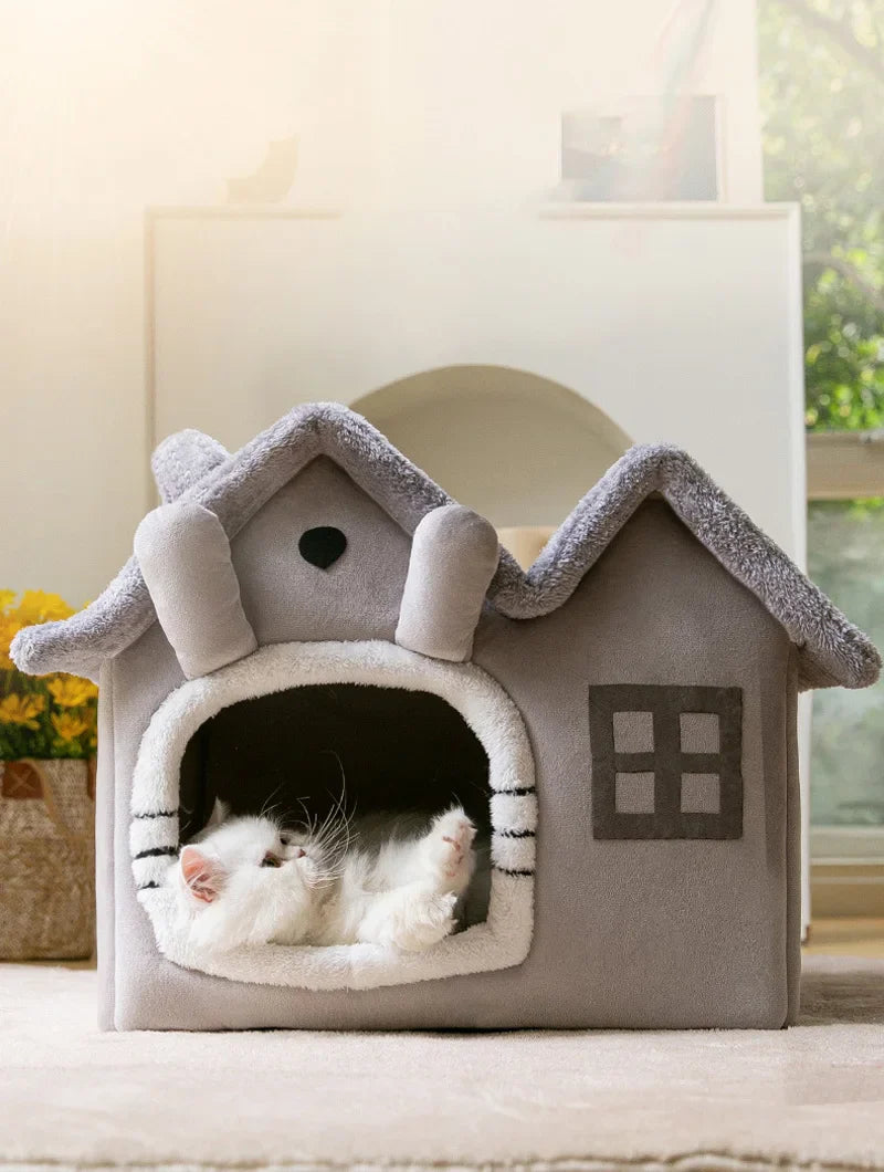 CosyFold Faltbares Hunde- & Katzenhaus