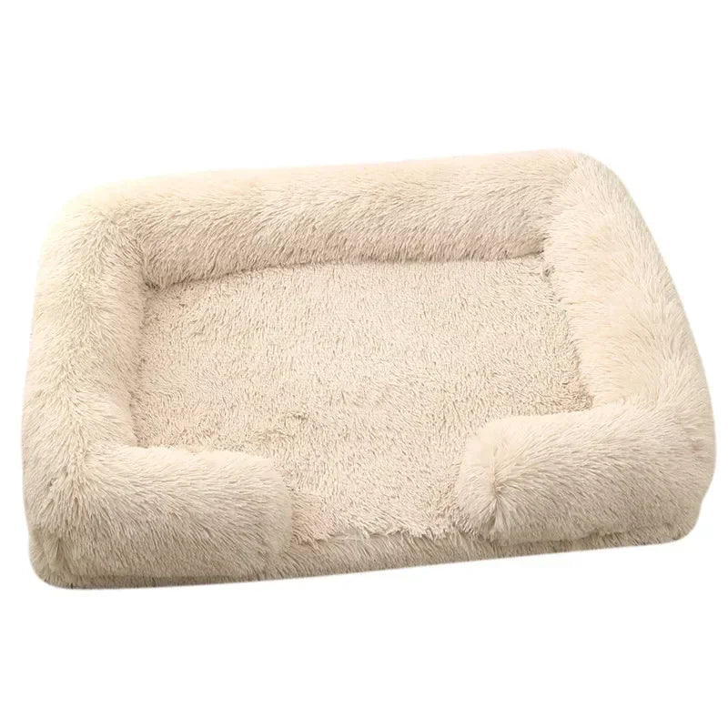 SNOOZY NEST – Luxuriöses Winter-Hundebett | Groß, waschbar & superweich
