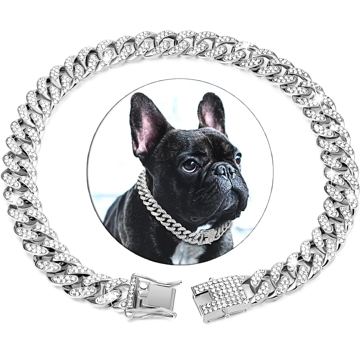 RoyalPaw Diamant-Kubanische Hundekette