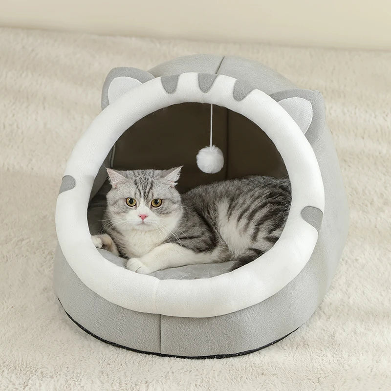 Weiches Katzenhaus – Warmes Zuhause für Katze oder kleinen Hund