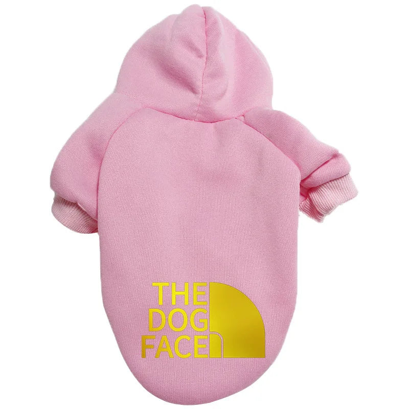 Wärmender Hundehoodie zum Öffnen