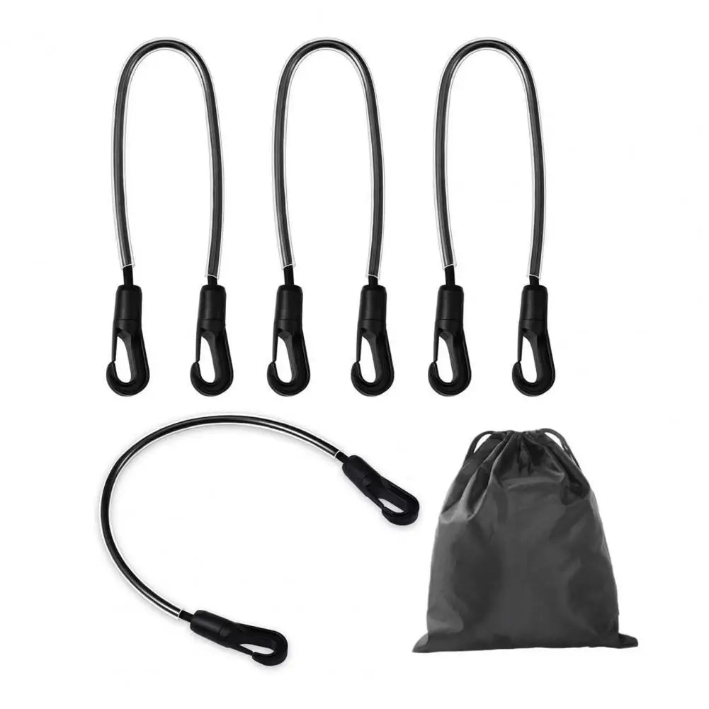 EquiSecure FlexStrap – Elastische Beinschnallen für Pferdedecken mit Doppelkarabinern