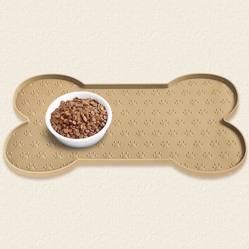 Rutschfeste Silikon-Futtermatte für Hunde und Katzen – wasserdicht