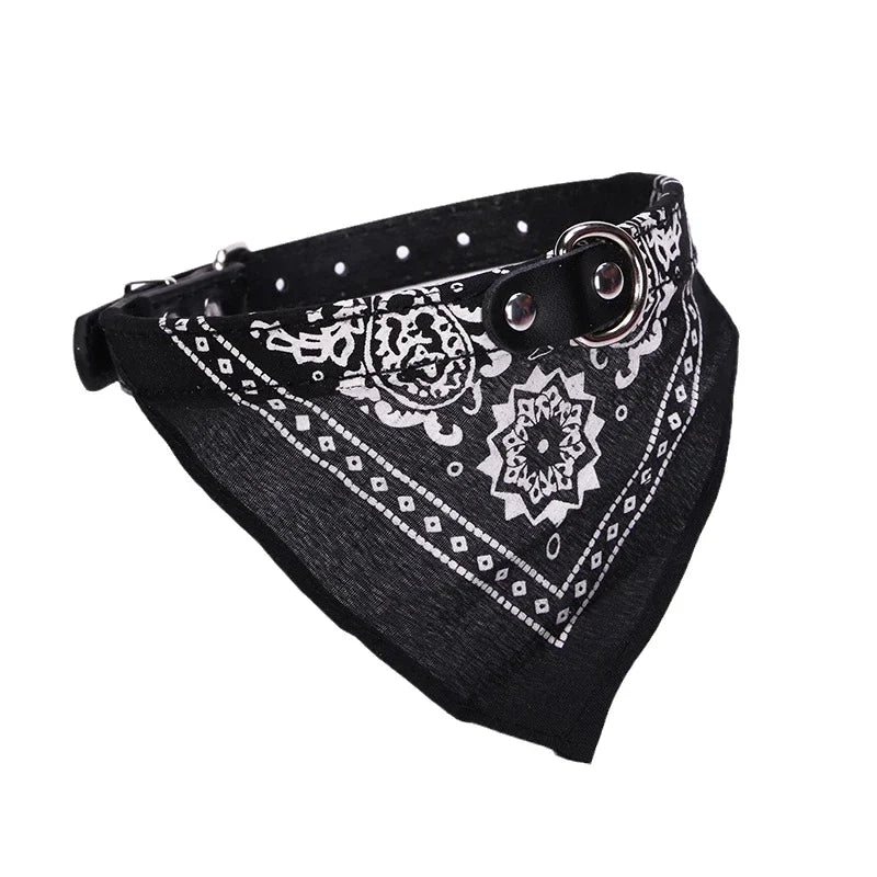 STYLPET PU-Kragen mit Schal