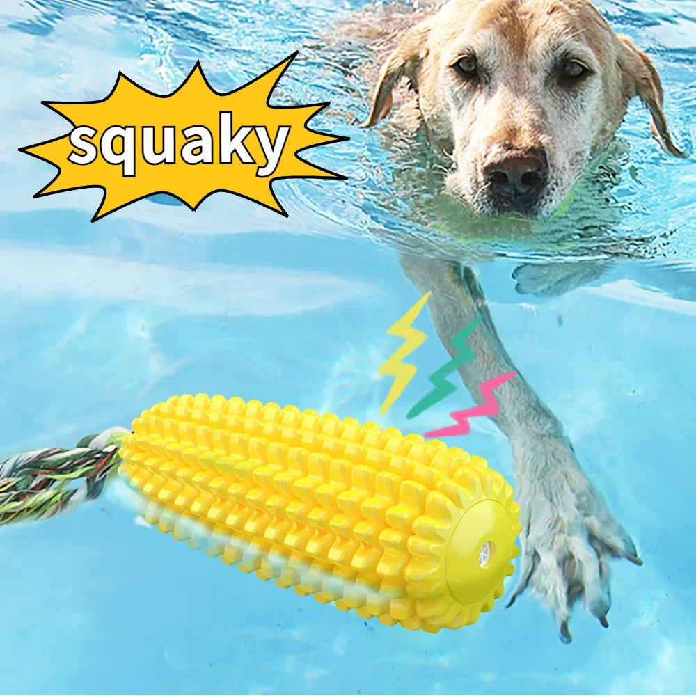 SPLASHBITE Schwimmendes Quietschspielzeug für Hunde