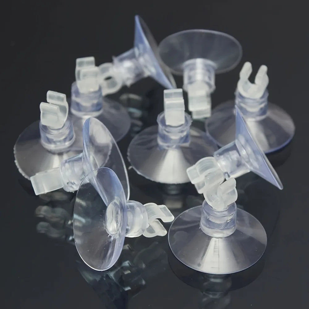 AquaGrip Set mit 10 Gummisaugnäpfen für Aquarien