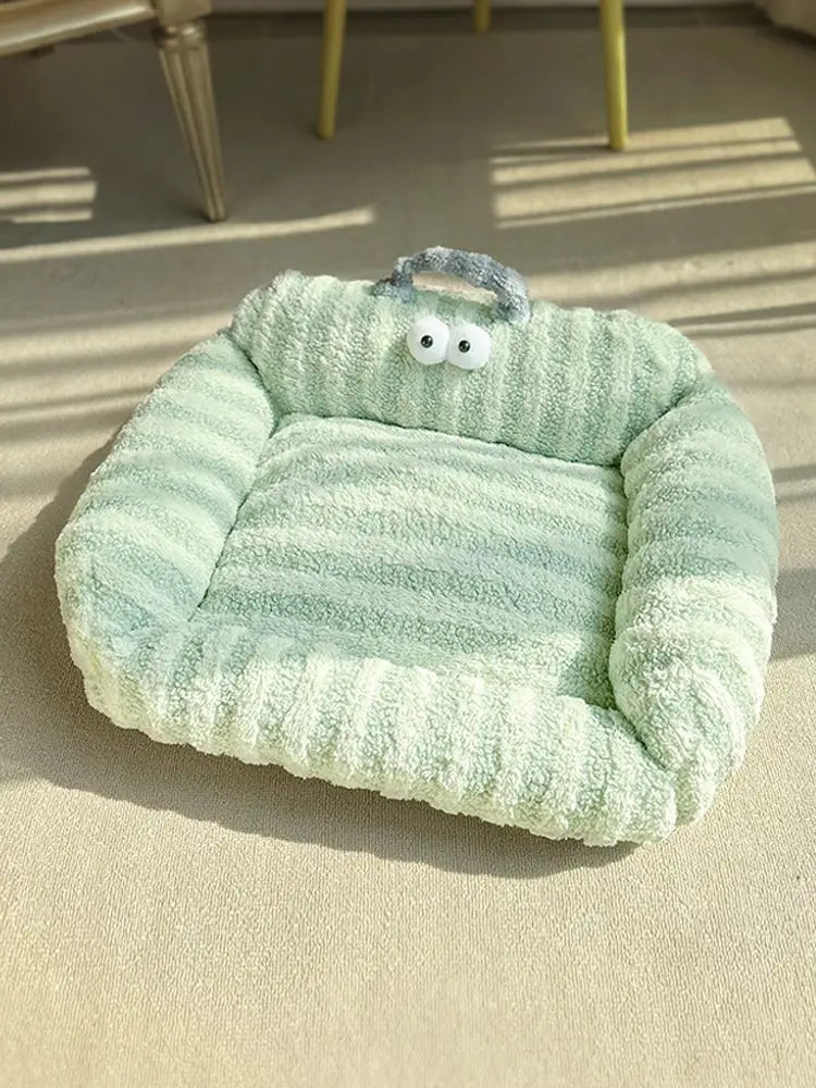 Winter-Hundenest – Weiches, waschbares Bett für kleine Hunde