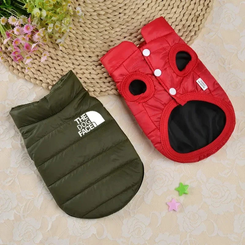 PawLuxe Doppelseitiger warmer Hundemantel