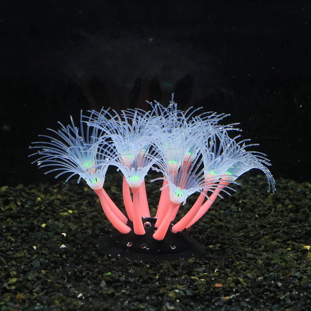 Fluoreszierende künstliche Korallendekoration