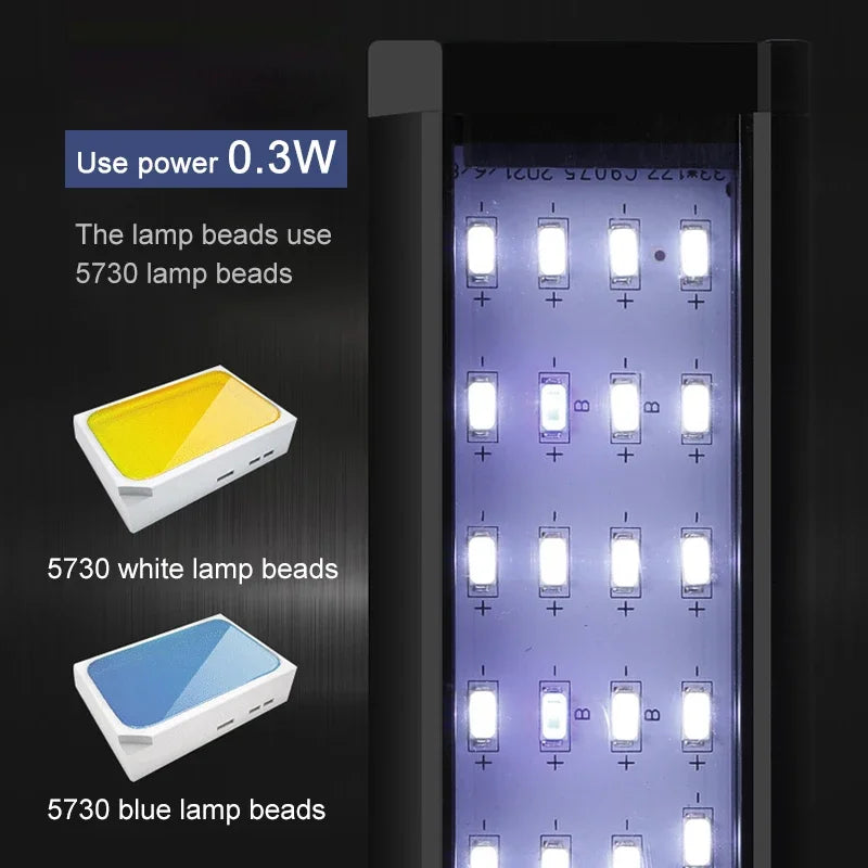 Ultradünne LED-Aquarienlampe