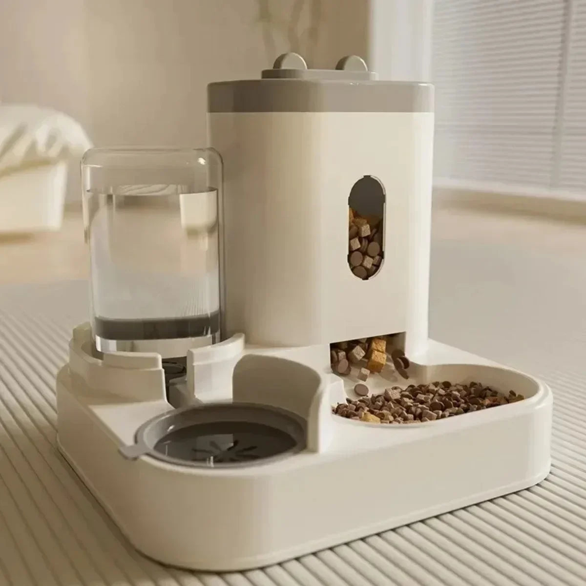 Automatischer Futter- und Wassernapf für Hunde/Katzen – Edelstahl & BPA-freier Kunststoff