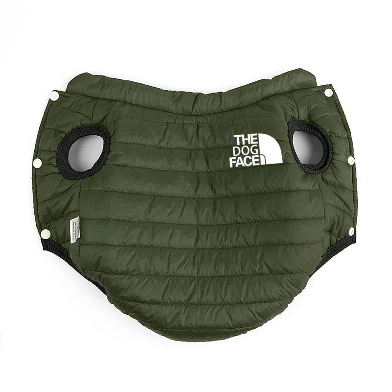PawLuxe Doppelseitiger warmer Hundemantel