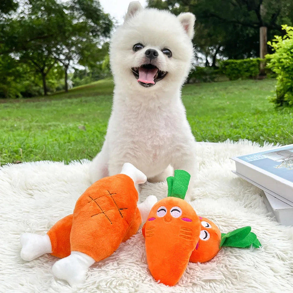 ChewDeluxe Hühnerknochen-Hundespielzeug