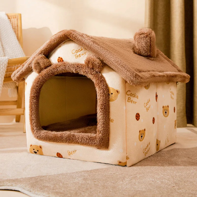 Hundebox, weich und waschbar – Grau, für den Innenbereich
