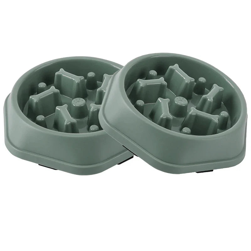 Fressnapf mit Anti-Schlingen-Funktion – BPA-freier Kunststoff, Ø 20 cm, Blau