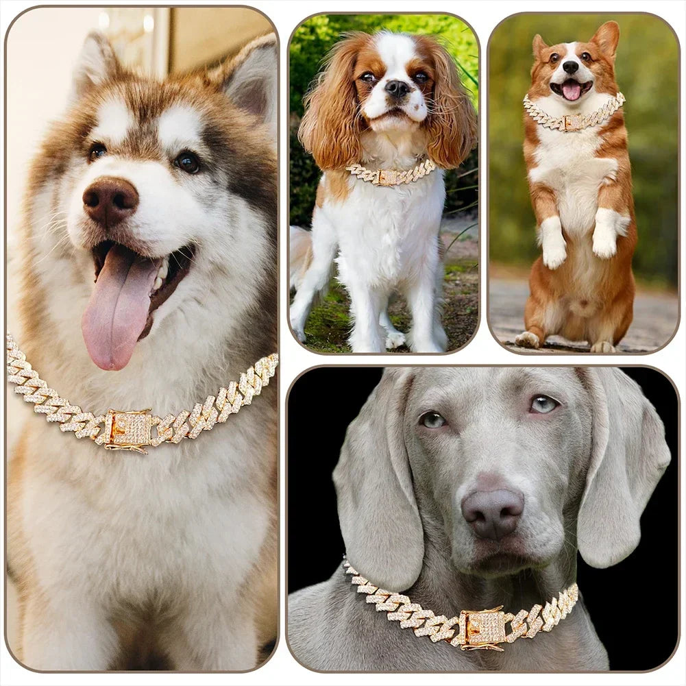 RoyalPaw Diamant-Kubanische Hundekette