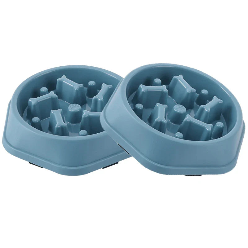 Fressnapf mit Anti-Schlingen-Funktion – BPA-freier Kunststoff, Ø 20 cm, Blau