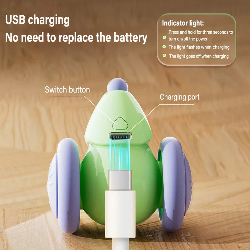 Interaktive elektrische Katzenmaus – USB-aufladbar, BPA-frei