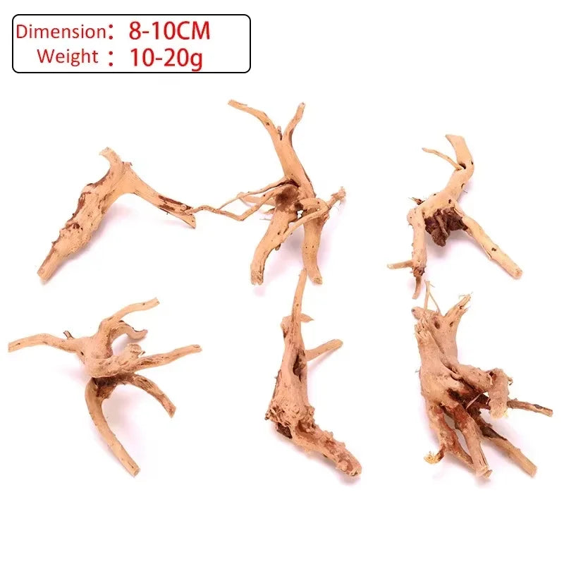 Aquarium-Ornament aus Holz