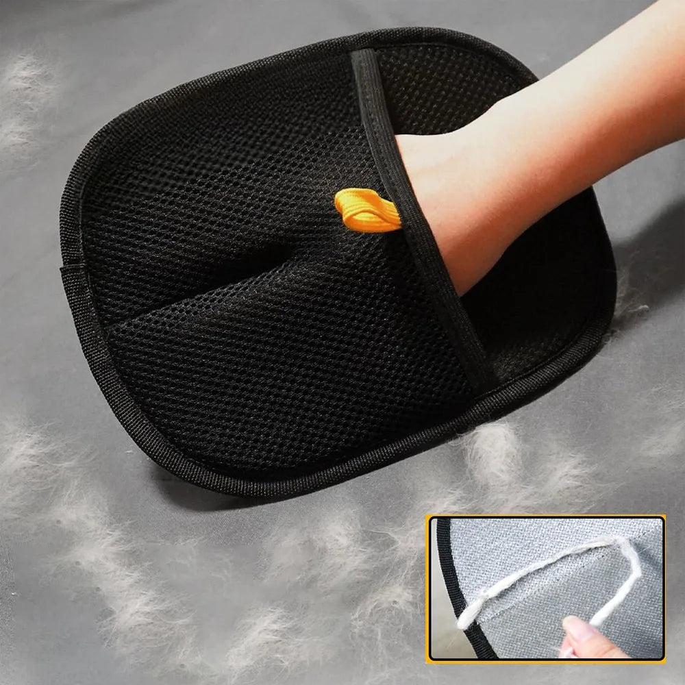 FURMAGIC Pflegehandschuhe ohne Fusselbildung