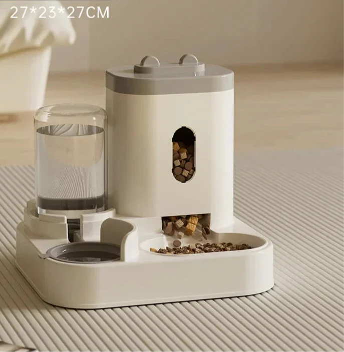 Automatischer Futter- und Wassernapf für Hunde/Katzen – Edelstahl & BPA-freier Kunststoff