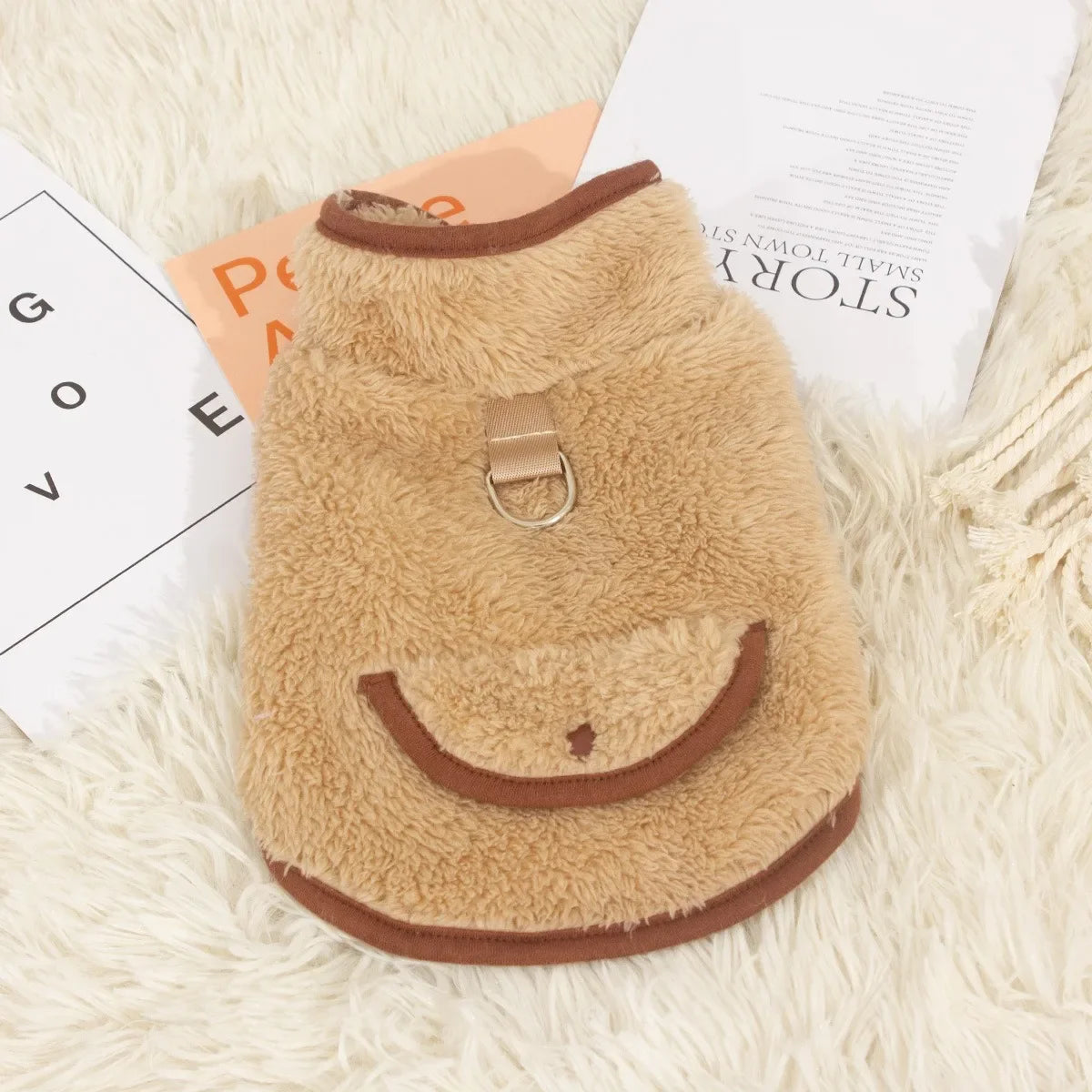 SnuggleTeddy High-Neck Fleece Hundepullover