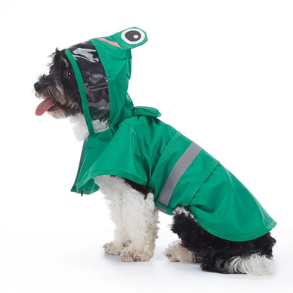 RainPaw ReflectaHood Hunderegenmantel