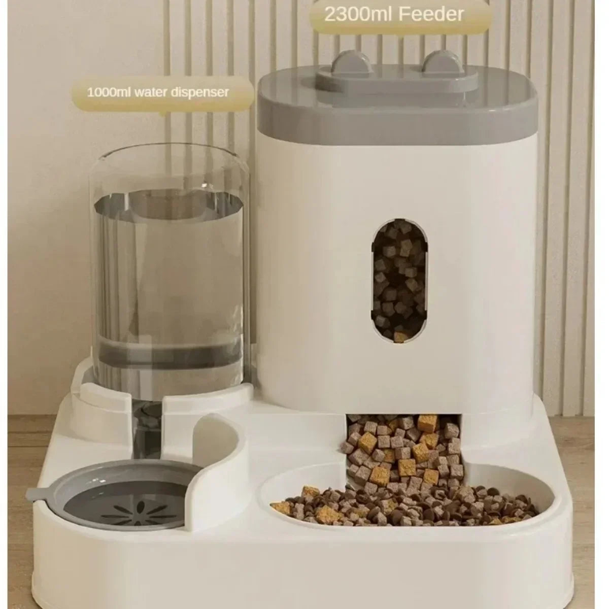 Automatischer Futter- und Wassernapf für Hunde/Katzen – Edelstahl & BPA-freier Kunststoff
