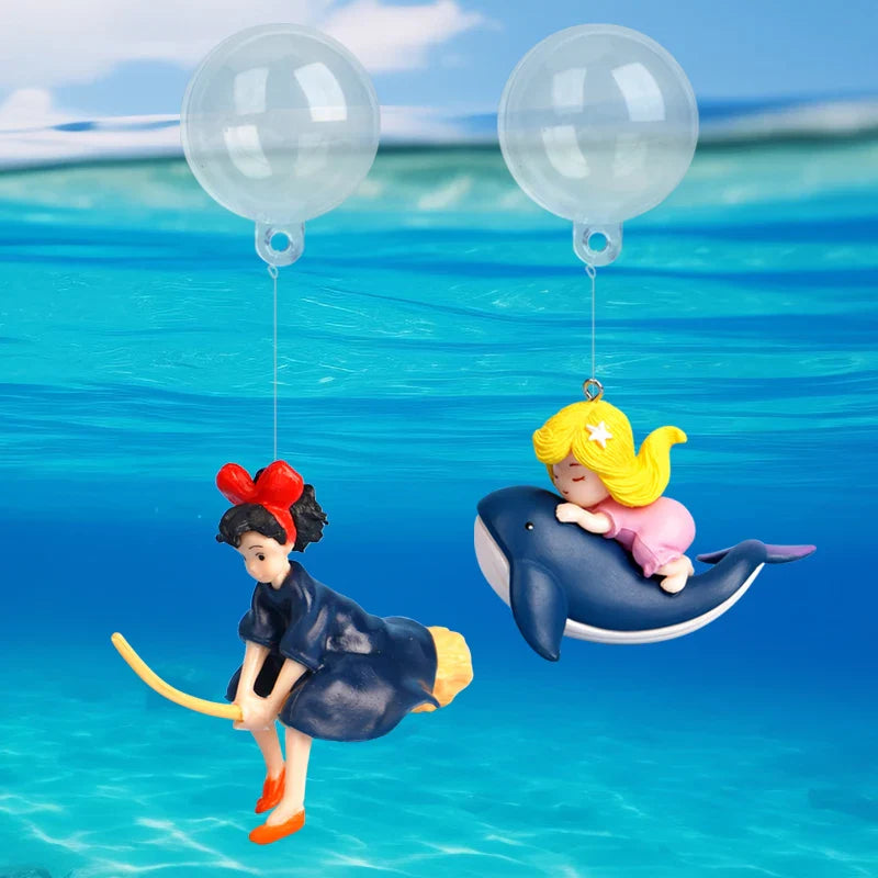 Cartoon-Aquarium-Dekoration Mini-Taucher