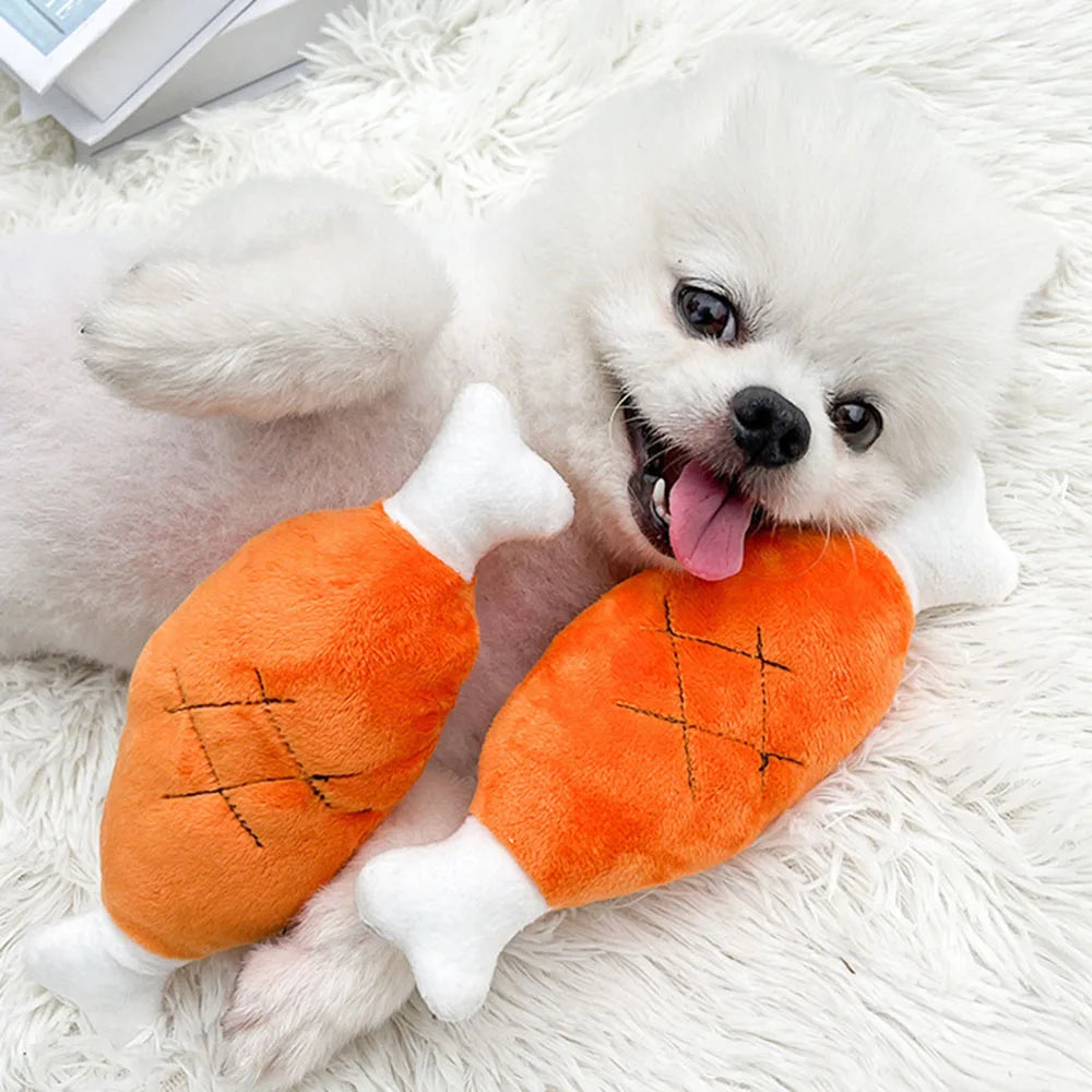 ChewDeluxe Hühnerknochen-Hundespielzeug