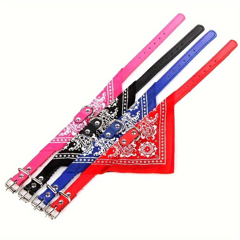 TribalPaws Weiches Haustier Halsband mit Halstuch
