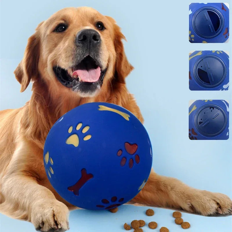 Interactive Rubber Treat Ball