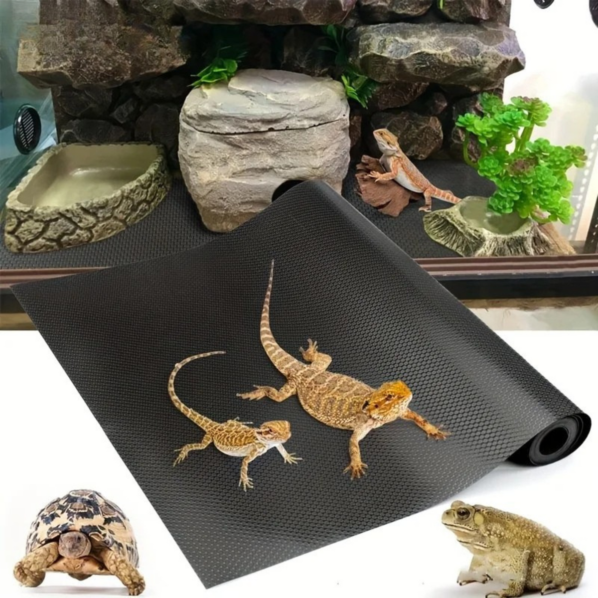 Terrarienauskleidungsmatte für Reptilien