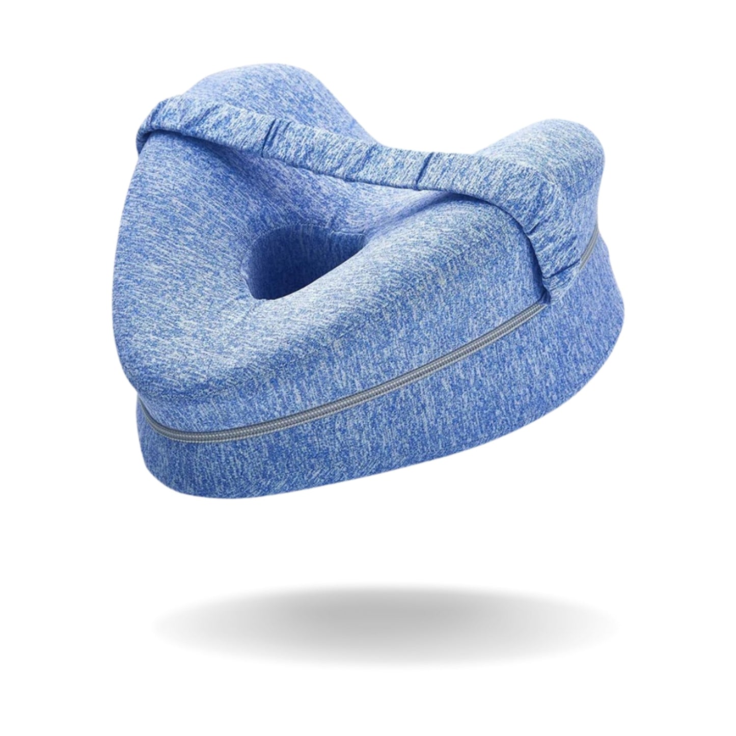 Aligno Kniekissen Seitenansicht Memory Foam Schlafhilfe