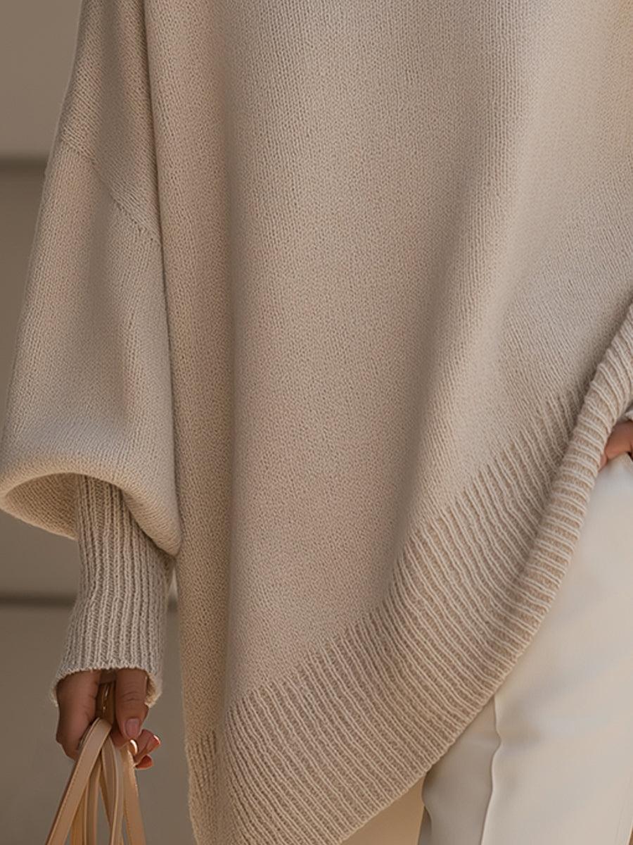 Damen Oversized Poncho in mehreren Farben – vielseitig kombinierbares Herbst-Outfit